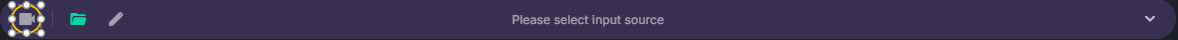 Video source bar