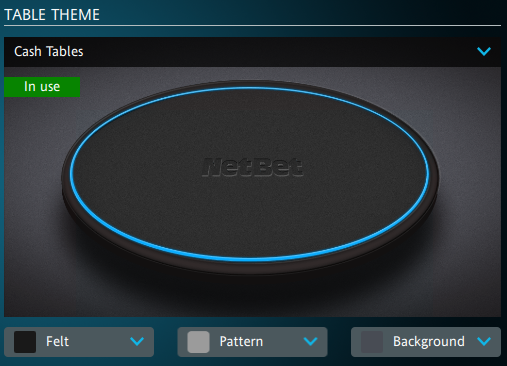 iPoker theme settings