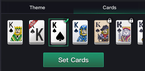 PPPoker card settings